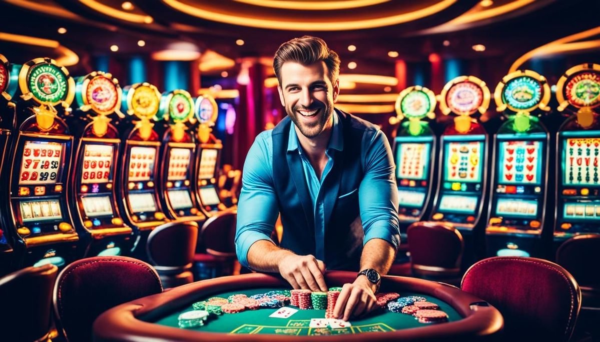 Tampilan layar aplikasi mobile hotwin88 dengan sportsbook dan kasino online
